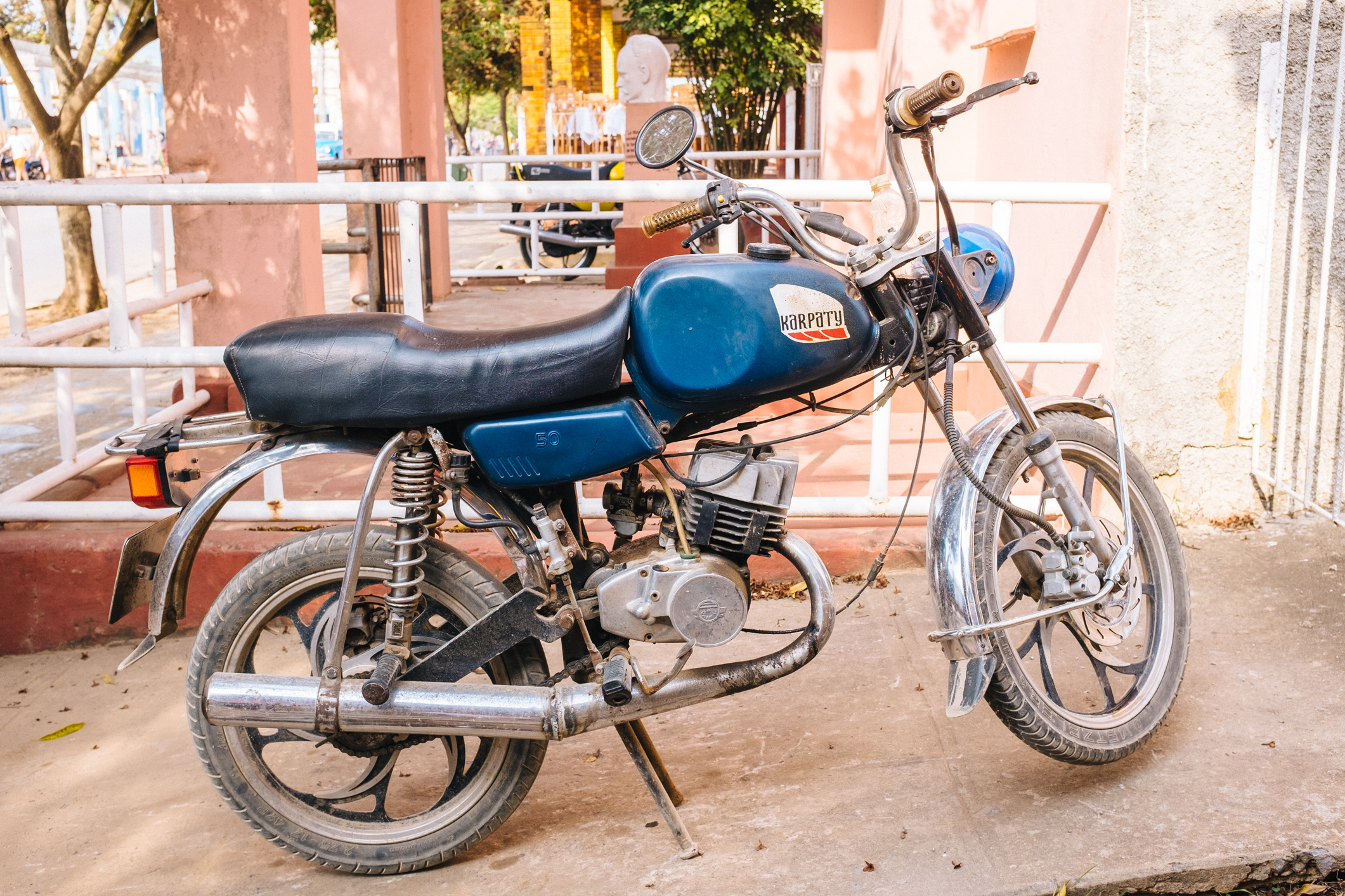 Helmets are the only commonly-used safety gear. Photo Credit: Adam Nagel